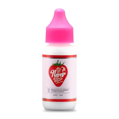 Destini Boo- It Never Move Lace Glue-Medical Grade Quality from Experts in Korea-Strong Hold for Wigs and Hair System-Waterproof Wig Glue for Extreme Heat- (1.06 FlOz)