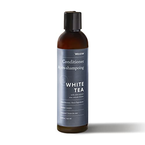 Westin White Tea Aloe Conditioner, 8 ounces - Repairive Conditioner for All Hair Types with Lightweight Formula, Signature White Tea Aloe Scent
