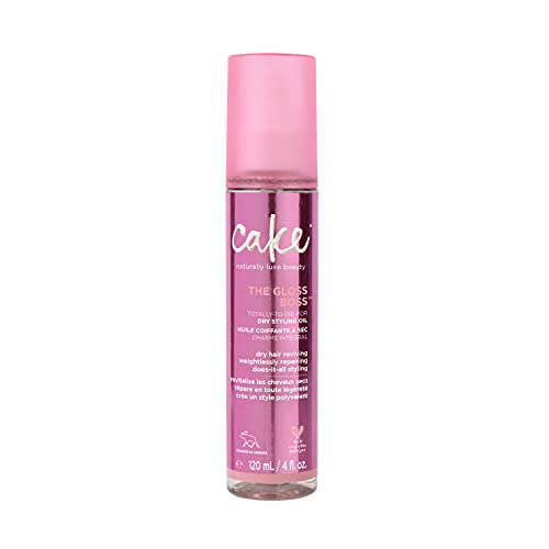 Cake Beauty The Gloss Boss Dry Styling Oil, 4 Ounces