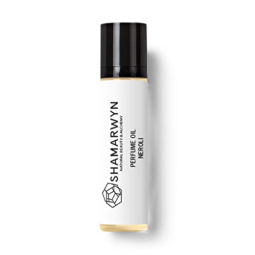 Neroli Perfume Oil, Natural Organic, Botanical, Pure Essential Oil Blend Roll-On 10ML by Shamarwyn