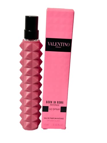 Valentino Donna Born in Roma Intense Perfume for Women Eau de Parfum Travel Spray – 0.34 Ounce