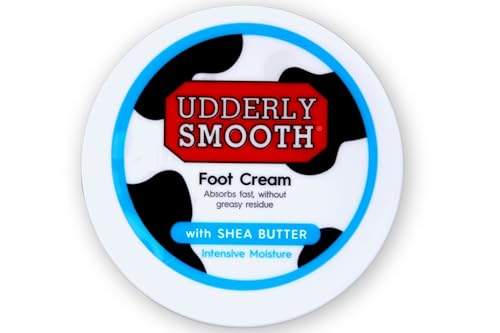 Udderly Smooth Foot Cream with Shea Butter 8 oz (Pack of 3)