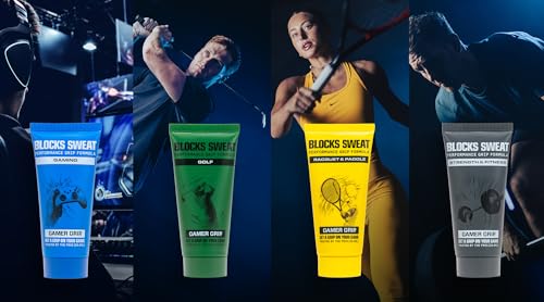 New Gaming Grip Cream by Gamer Grip – Sweat-Resistant Cream for Dry Hands – Improves Controller Grip – Non-Sticky, Long-Lasting – Ideal for Gaming, Esports, PC & Console
