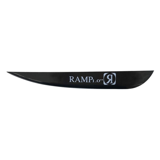 Ronix Fiberglass Ramp Wakeboard Fin (2 Pack) (Black, 1.2")