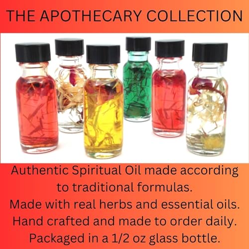 LUCKY LOTTO Spiritual Oil (aceite) for Hoodoo, Voodoo, Santeria, Wicca, Rootwork, & Spells