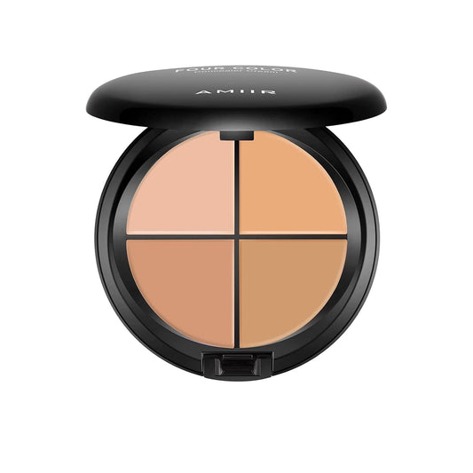 Color Correcting Concealer Cream Full Coverage Flawless Face Contour Palette Professional Makeup, Light to Medium