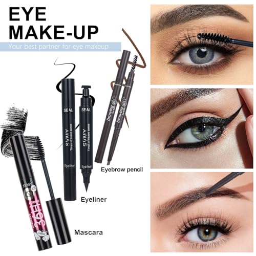 LAZORA Makeup Kit for Women All in One Makeup Sets Makeup Kit for Women Full Kit Teens Makeup Essential Bundle Include 20 Color Eyeshadow Palette Set