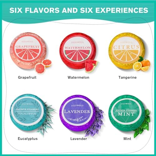 Shower Steamers Aromatherapy - 18 Pack Gifts for Women, Organic Essential Oils, Self Care, Birthday Gifts for Women, Men, Mom, Teen, Relaxation Home SPA Christmas