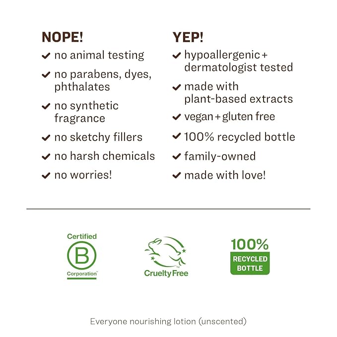Everyone Nourishing Hand and Body Lotion, 32 Ounce (Pack of 1), Unscented, Plant-Based Lotion with Pure Essential Oils, Coconut Oil, Aloe Vera and Vitamin E