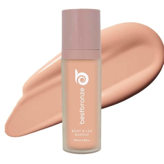 Best Bronze Bombshell Body Makeup - Tattoo Cover Up Makeup & Body Foundation Waterproof - Tattoo Concealer Waterproof for Scars, Varicose Veins Cover Up & Leg Foundation (NW33 Medium Warm Beige)