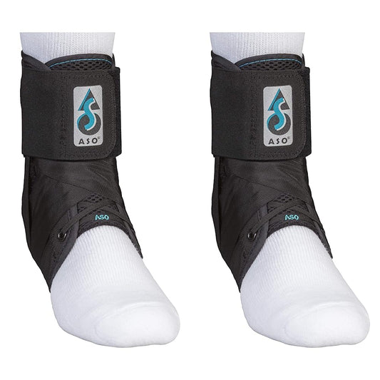 Med Spec ASO Ankle Stabilizer (Black) and ASO Ankle Stabilizer (Black)