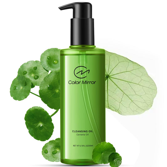 Color Mirror Centella Deep Cleansing Oil, 6.76 fl oz 200ml, Gentle Pore Control, Heavy Makeup Remover
