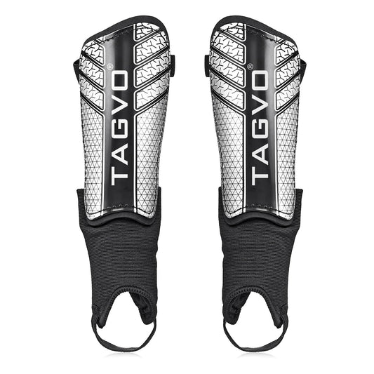 TAGVO Soccer Shin Guards for Kids Youth - Protective Soccer Equipment for Boys Girls - Adults Men Women Soccer Shin Guards - Soccer Shin Pads for Kids 3-16 Years Old Girls Boys, High Impact Resistant