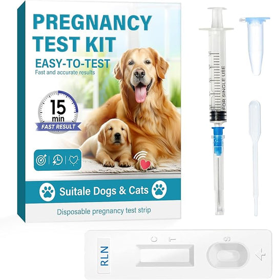 Dog Pregnancy Test Kit at Home, Accurate and Fast Dog Pregnancy Test, Convenient & Disposable Pregnancy Tests Strip