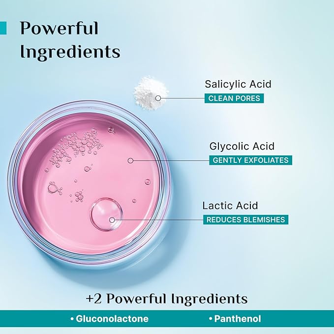 Pilgrim 32% AHA BHA PHA Peeling Solution | Exfoliant for Radiant, Even-Toned Skin | Weekend Facial Peel for Deep Cleansing | Suitable for Men & Women | 1.01 Fl Oz (30ml)
