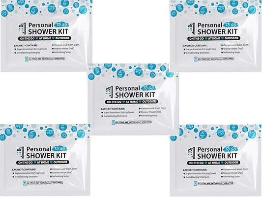 Compact Personal Shower Kit To-Go– Your Hygiene Companion for Travel, Gym, and Outdoor Adventures (5)