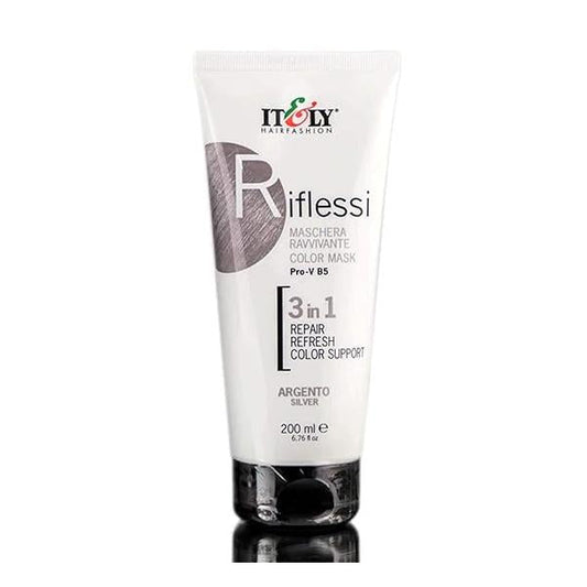 IT&LY ITLY RIFLESSI COLOR RENEWAL MASK MASQUE - 6.76oz SILVER