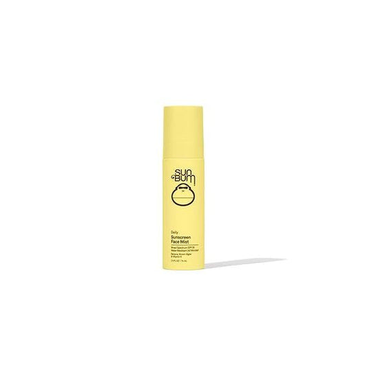 Sun Bum Skin Care SPF 30 Daily Sunscreen Mist - Vegan and Hawaii 104 Act Compliant (Made without Octinoxate & Oxybenzone) Broad Spectrum UVA/UVB Facial Spray with Vitamin E 2.5 oz