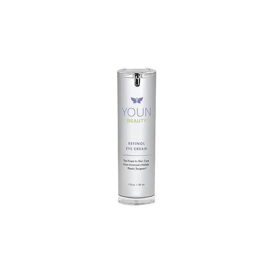 YOUN Beauty Retinol Eye Cream by Plastic Surgeon Dr. Anthony Youn | Paraben-Free Night with Liposomal & Hyaluronic Acid Under for Hydration and Skin Firming, 1 Fl Oz