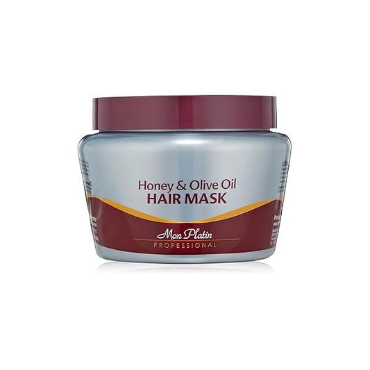 Mon Platin Honey and Olive Oil Hair Mask, 500 Gram